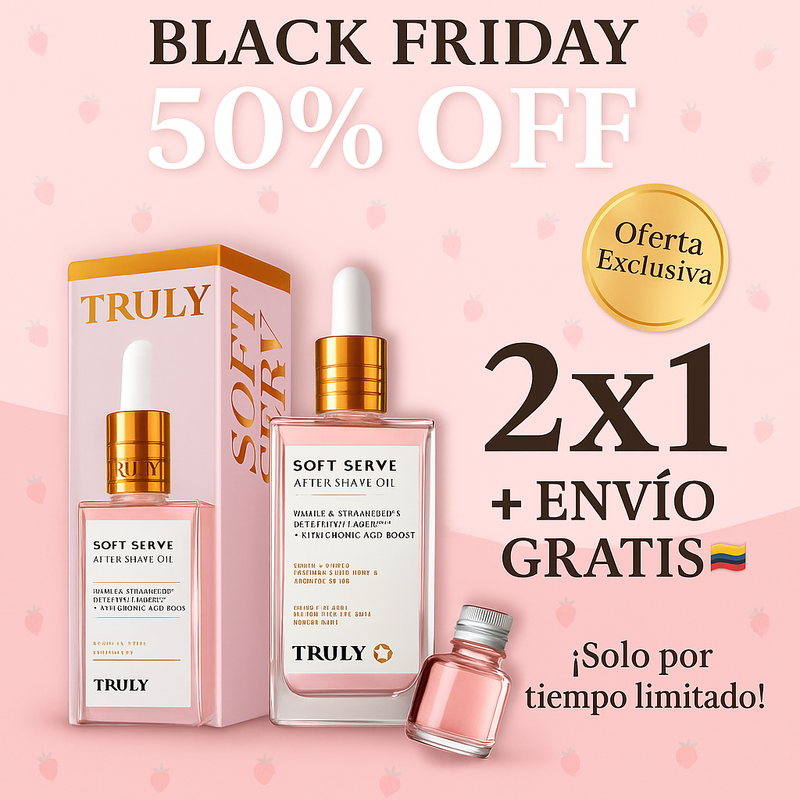 Soft Serve Truly (2x1) — Sérum vegano post-afeitado con hidratación profunda [Black Friday]